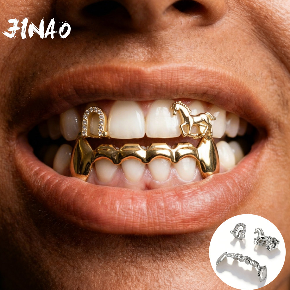 Body Jewelry Lot - JINAO Hip Hop 3pcs Set Gigi