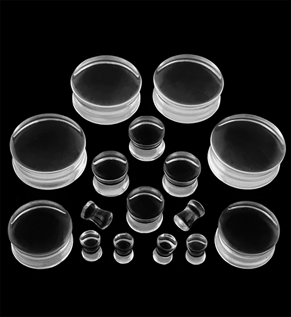 Body Jewelry Ear Gauges - 1 Pasang anting tindik telinga warna