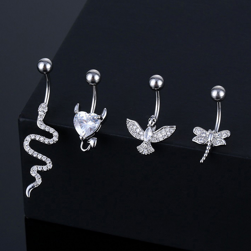 Body Jewelry Universe - Cincin pusar berlubang personalisasi, perhiasan perut
