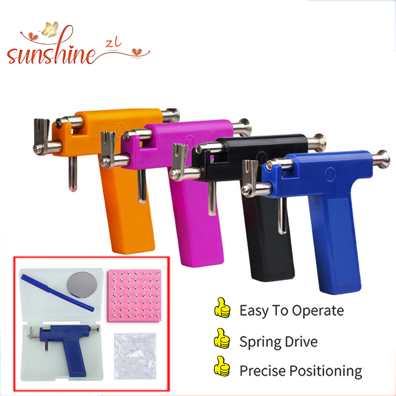 Body Jewelry Lot - Set Alat Pistol Tindik Telinga Profesional
