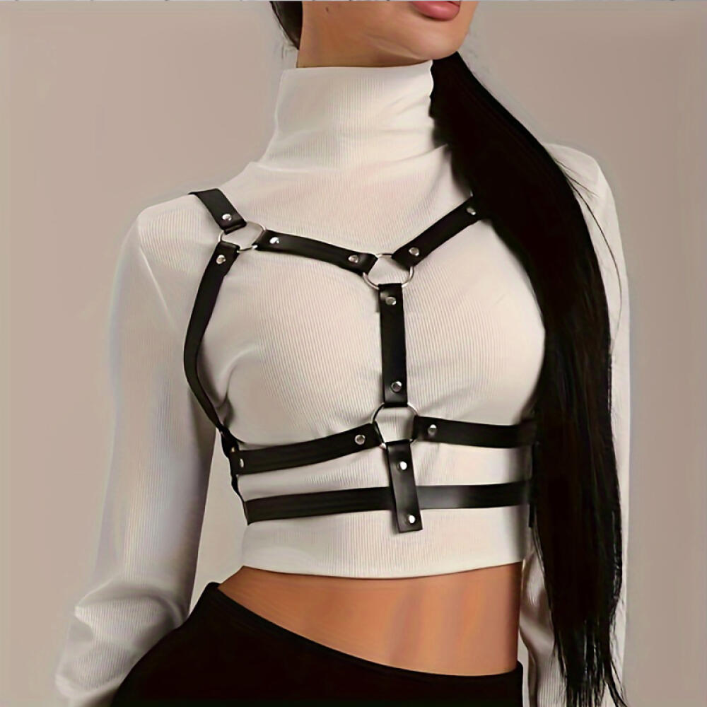 Body Jewelry Hot - Harness Tubuh Wanita dengan Tali Bahu