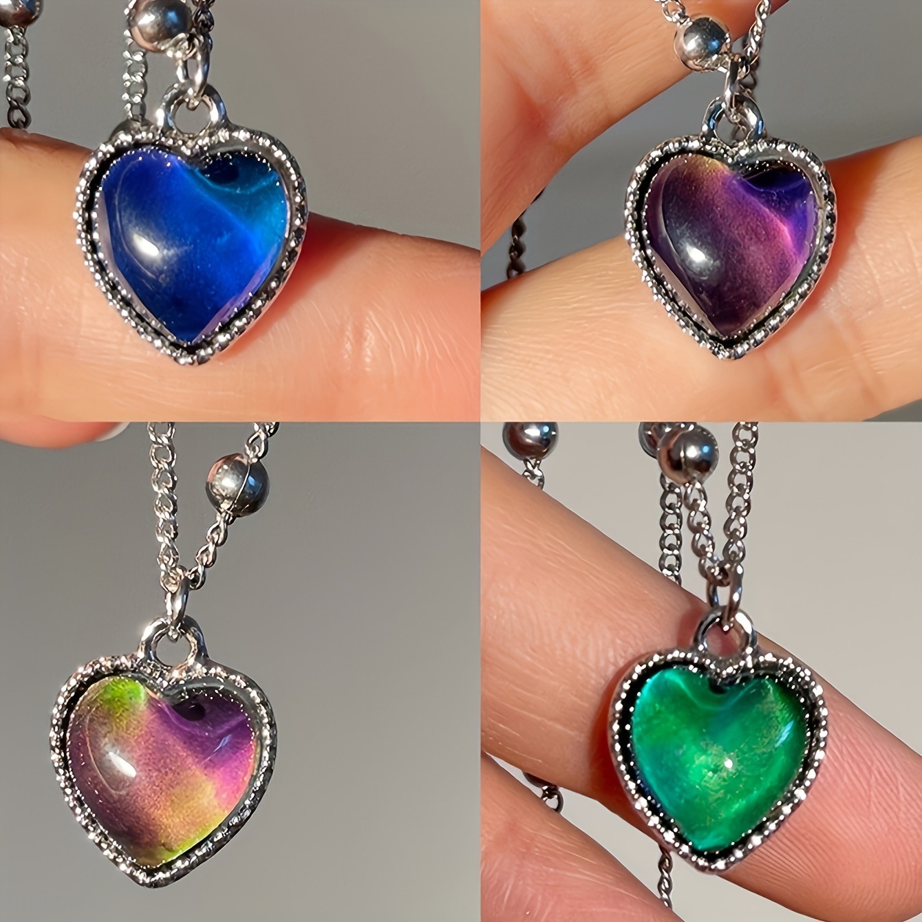 Kalung Liontin Hati Pengubah W - Body Jewelry Websites ulasan dan harga