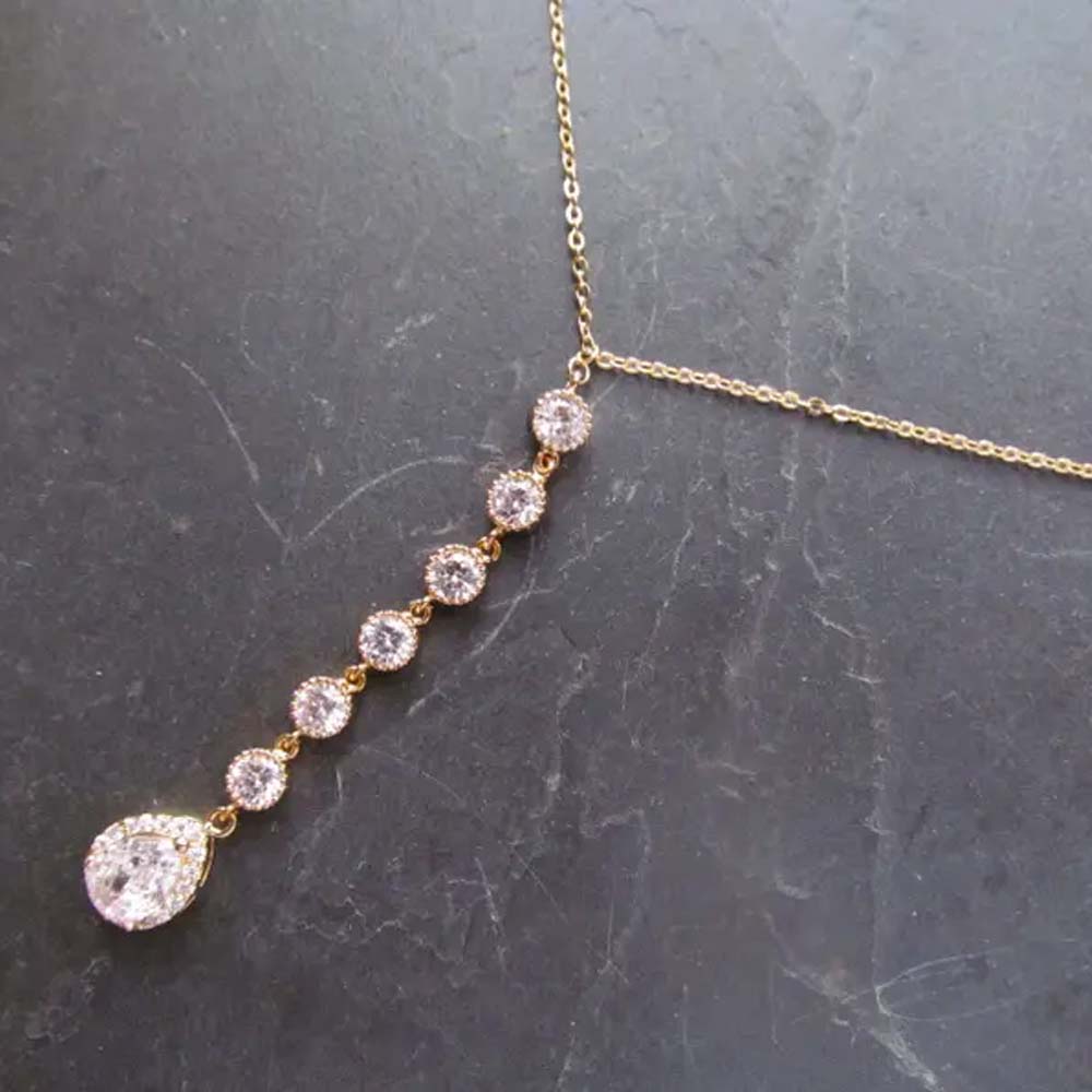 Stonefans kalung rantai Drop B - Body Jewelry Hot ulasan dan harga