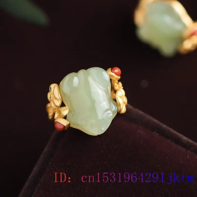 Cincin Katak Giok Hijau Jimat  - Daith Heart Ring ulasan dan harga