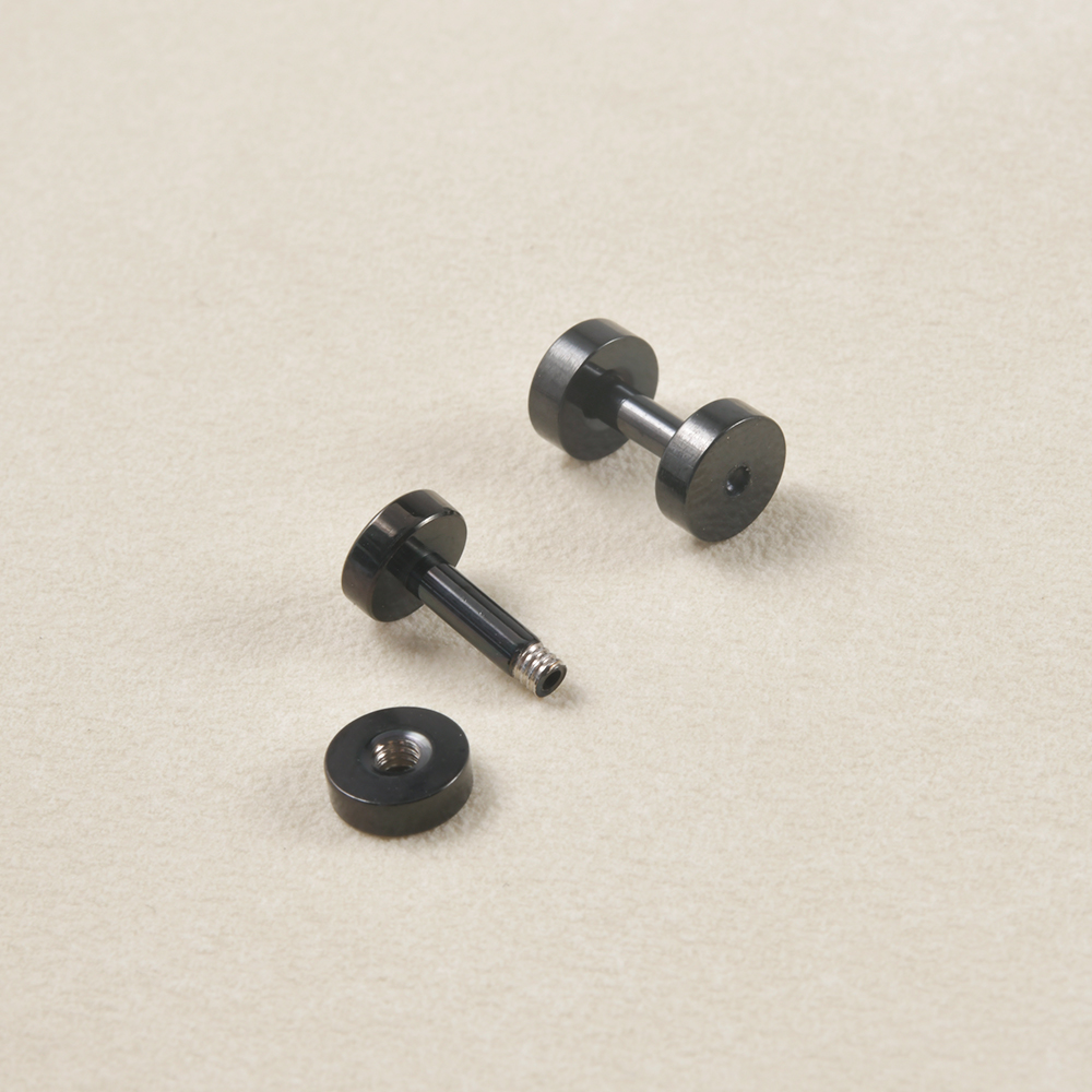 1 Pasang Penutup Telinga Model - Body Jewelry Ear Gauges ulasan dan harga