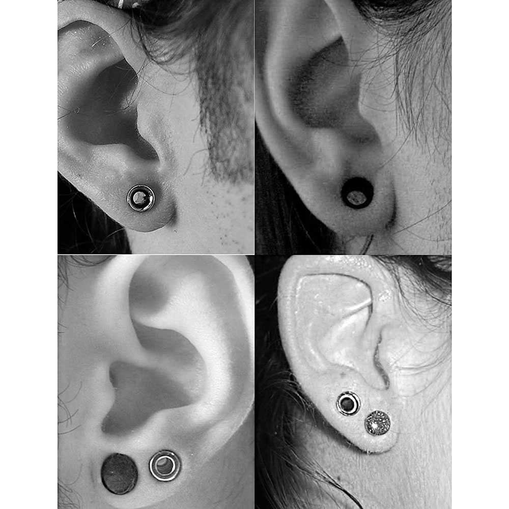 1 pasang G23 Titanium penyumba - Body Jewelry Ear Gauges ulasan dan harga