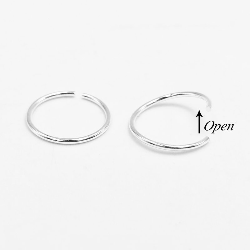 925 Sterling Cincin Hidung Per - Body Jewelry Lot ulasan dan harga