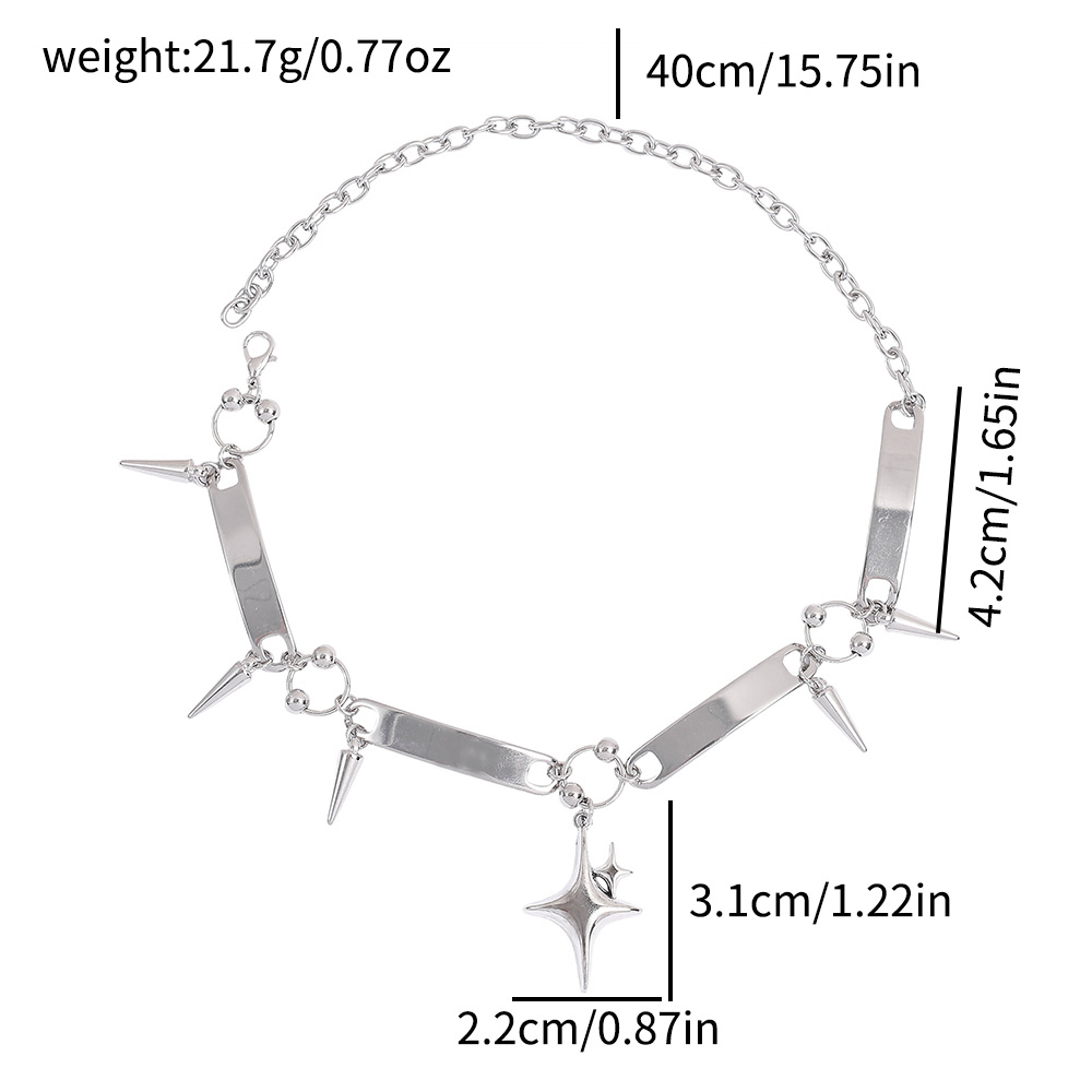 Kalung Punk Star Riveted, Perh - Daith Heart Ring ulasan dan harga