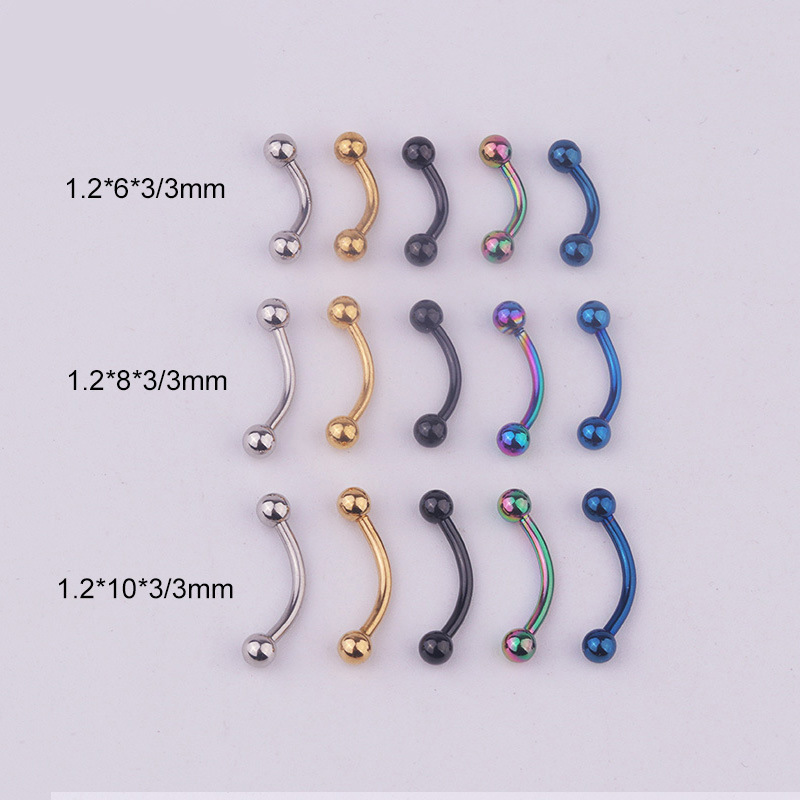 5pcs/lot 16G 316L Stainless St - Body Jewelry Lot ulasan dan harga