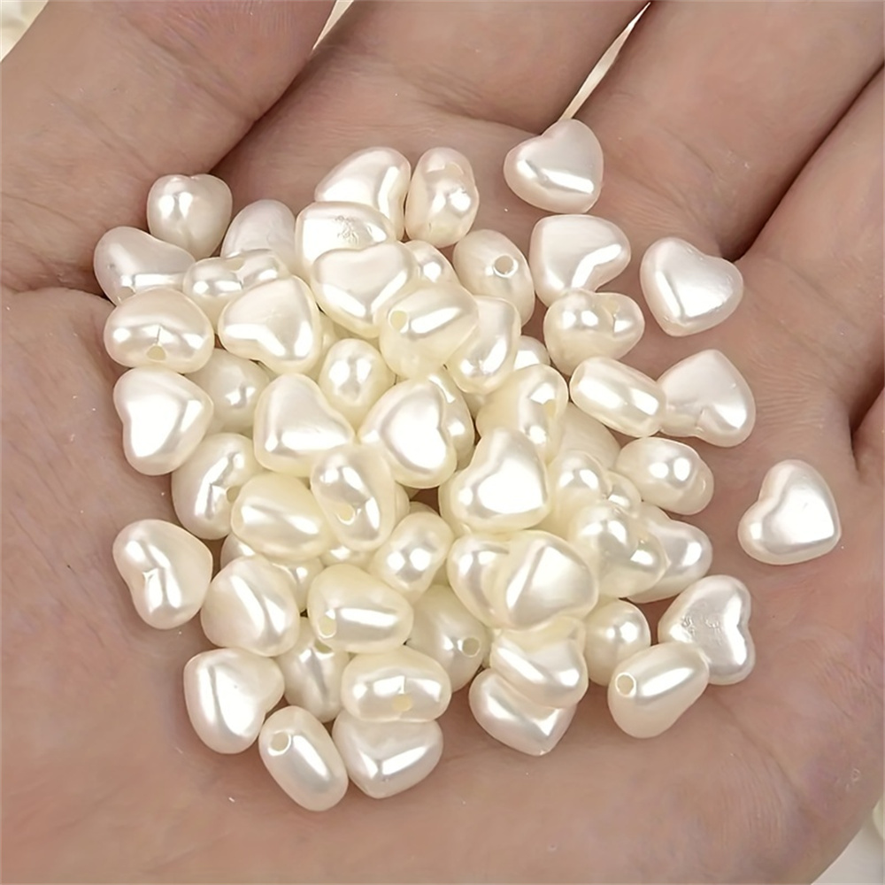 8mm 50pcs Manik-manik Akrilik  - Daith Heart Ring ulasan dan harga