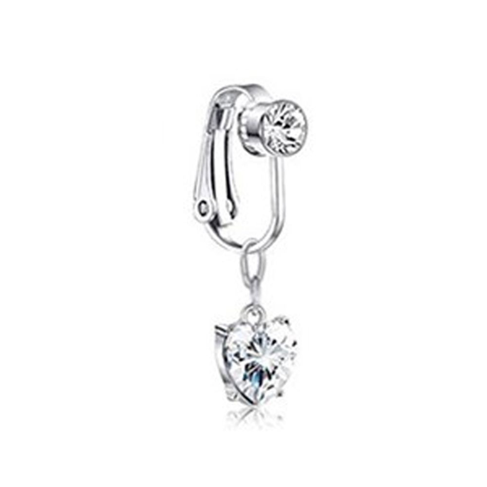 Aksesori Klip Pada Anting Klip - Body Jewelry Belly Button Rings ulasan dan harga