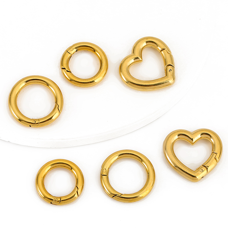 2 Buah Gesper Baja Tahan Karat - Daith Heart Ring ulasan dan harga