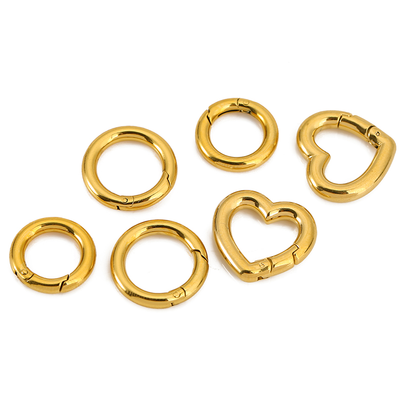 2 Buah Gesper Baja Tahan Karat - Daith Heart Ring ulasan dan harga