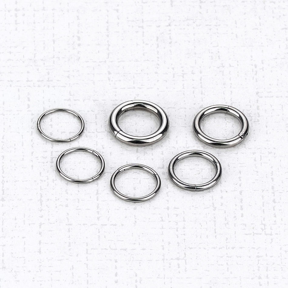 1 buah G23 bagian berengsel Ti - Septum Clicker Ring ulasan dan harga