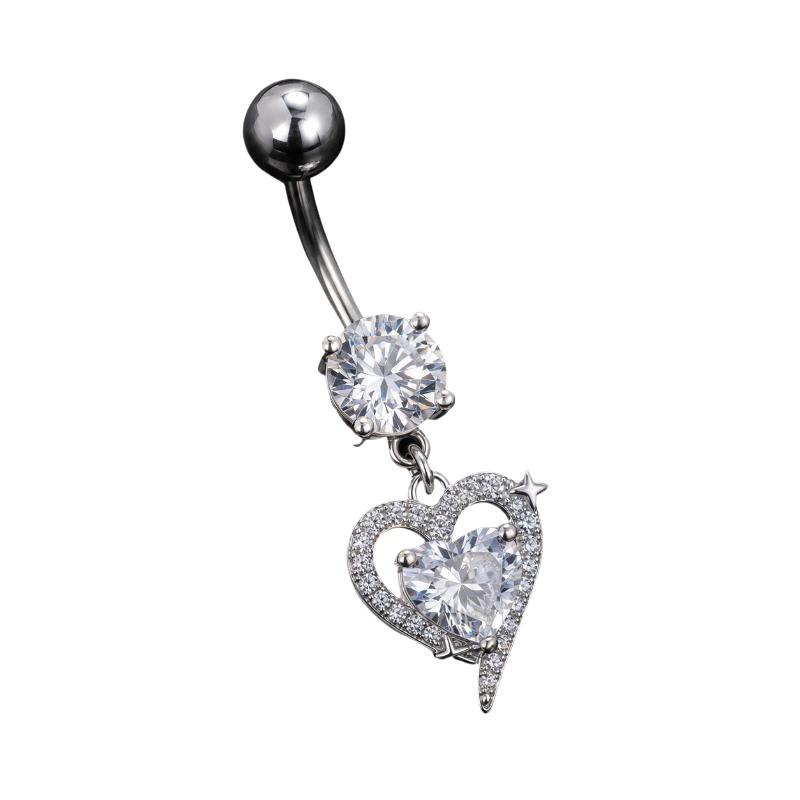 1 Buah Cincin Pusar Model Dang - Body Jewelry Belly Button Rings ulasan dan harga