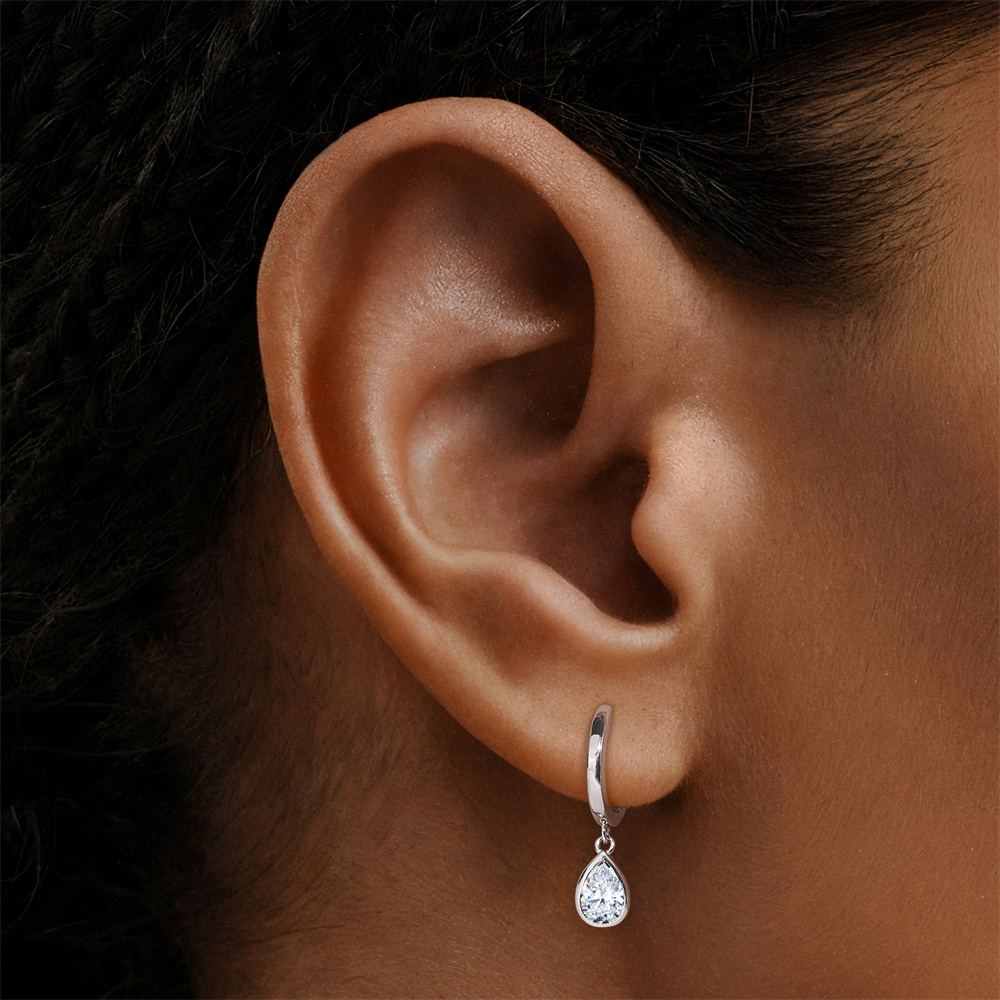 KOJ 1 pasang anting-anting lin - Body Jewelry Hypoallergenic ulasan dan harga