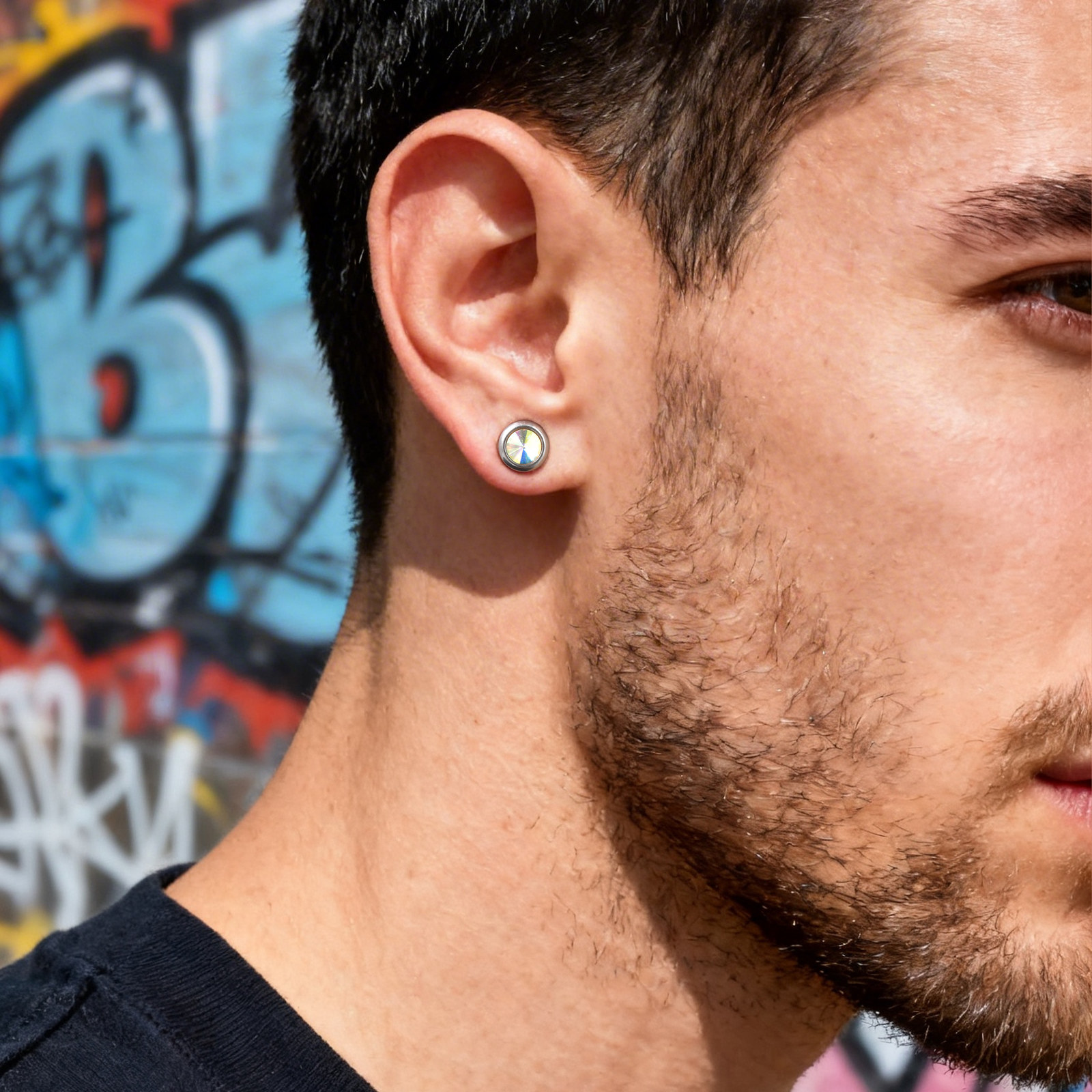 Vnox Anting-Anting Zirkon Magn - Body Jewelry Hypoallergenic ulasan dan harga