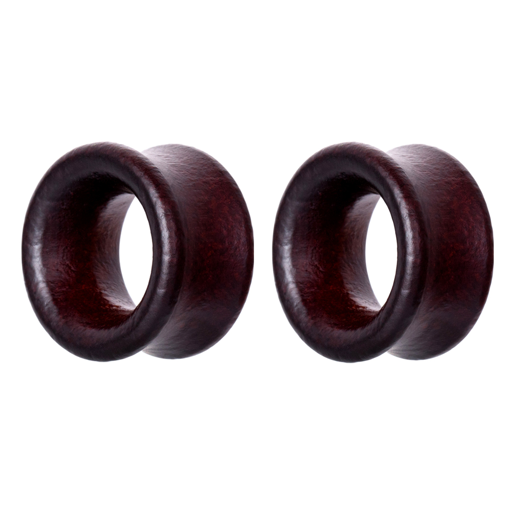 JUNLOWPY 2G 0G 00G Kayu Daging - Body Jewelry Ear Gauges ulasan dan harga
