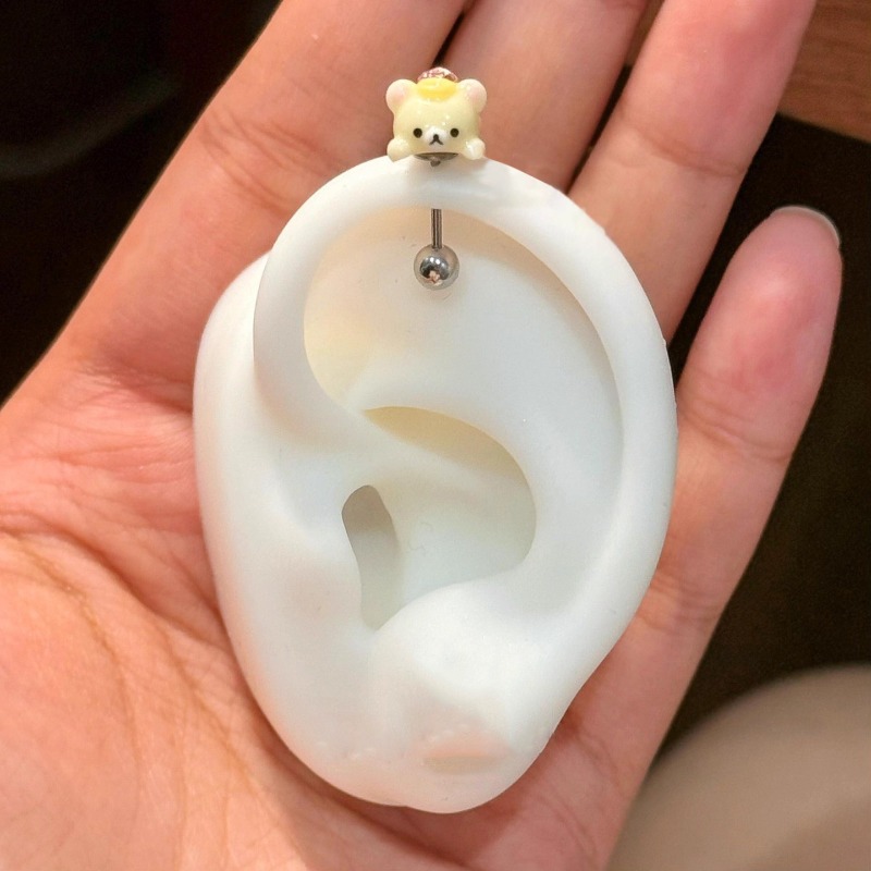 Anting Tusuk Rilakkuma Kawaii  - Body Jewelry Lot ulasan dan harga