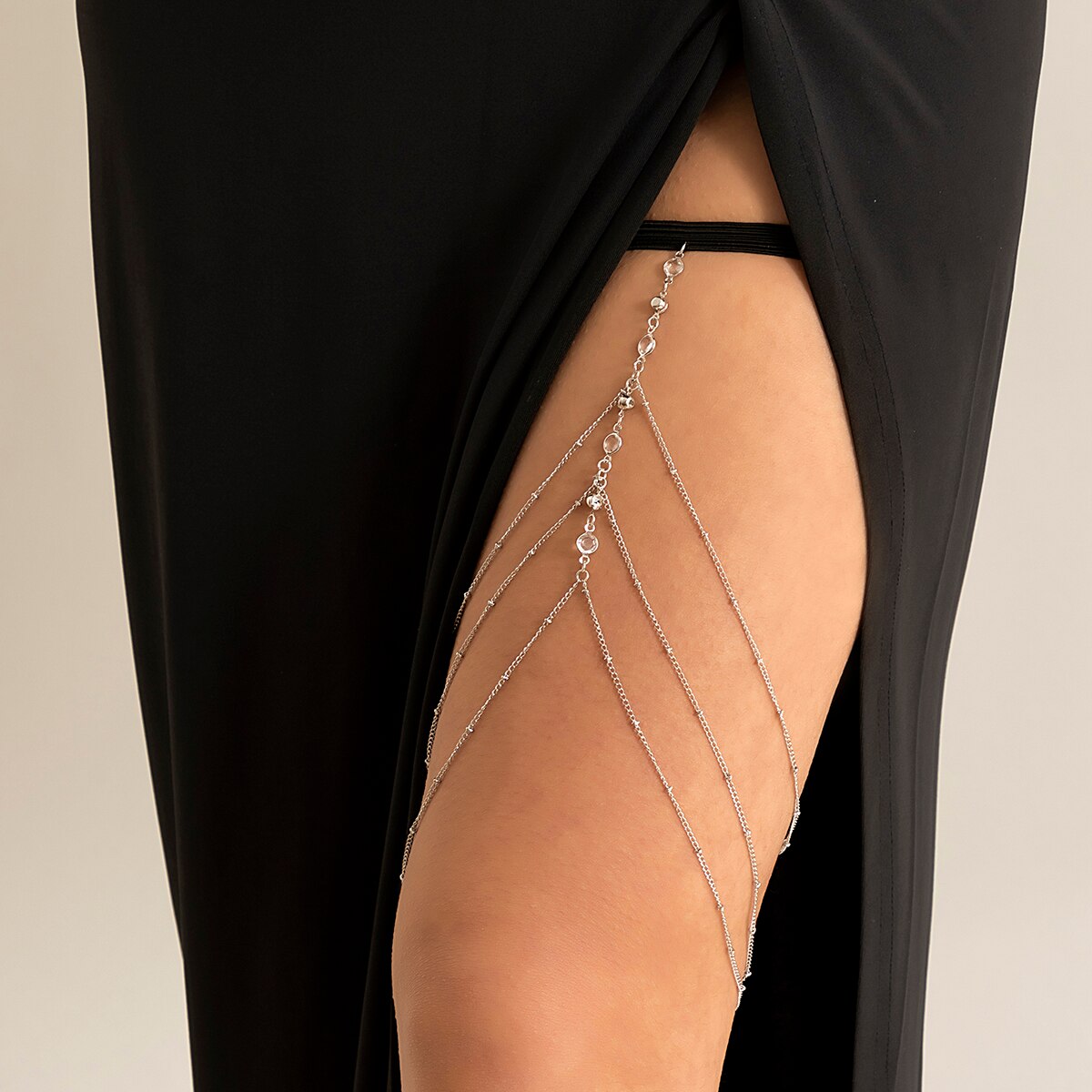 Boho pita elastis kristal kaki - Body Jewelry Ends ulasan dan harga