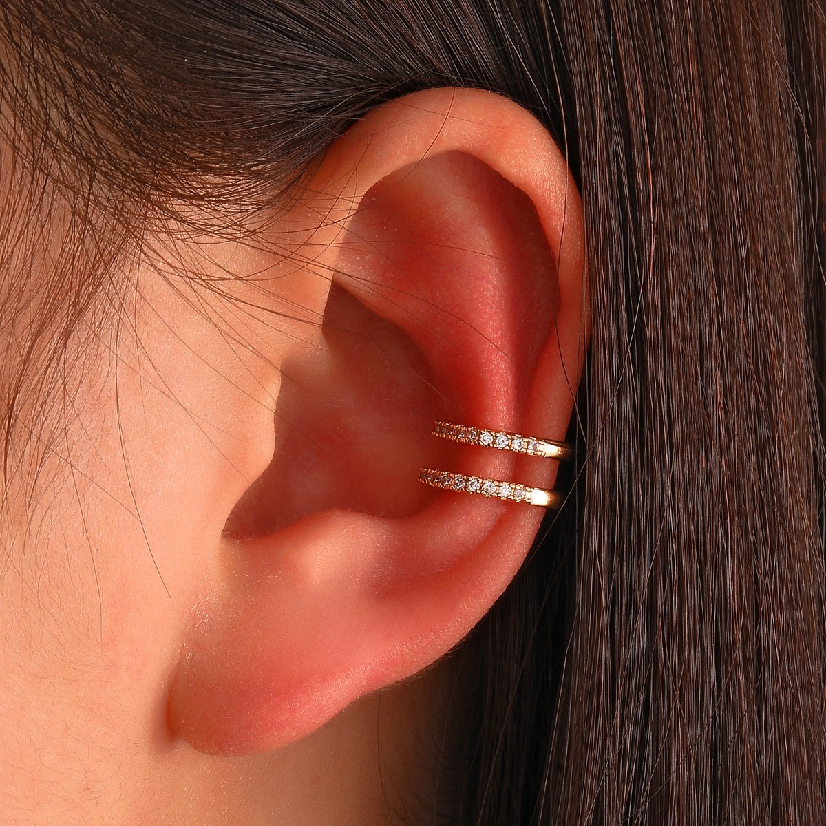 Anting Jepit Kristal Korea unt - Body Jewelry Ear ulasan dan harga