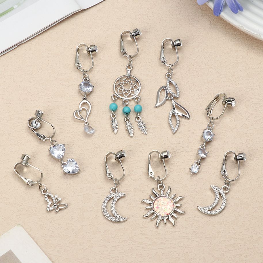 Perhiasan klip pusar palsu, ti - Body Jewelry Ear ulasan dan harga