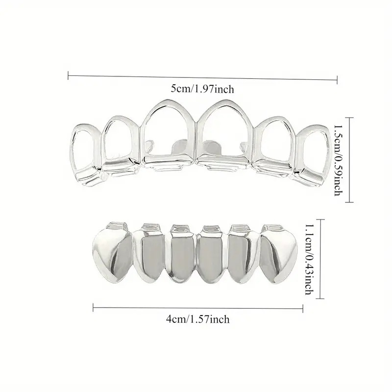 Satu Set Ornamen Gigi Hip-Hop  - Body Jewelry Lot ulasan dan harga