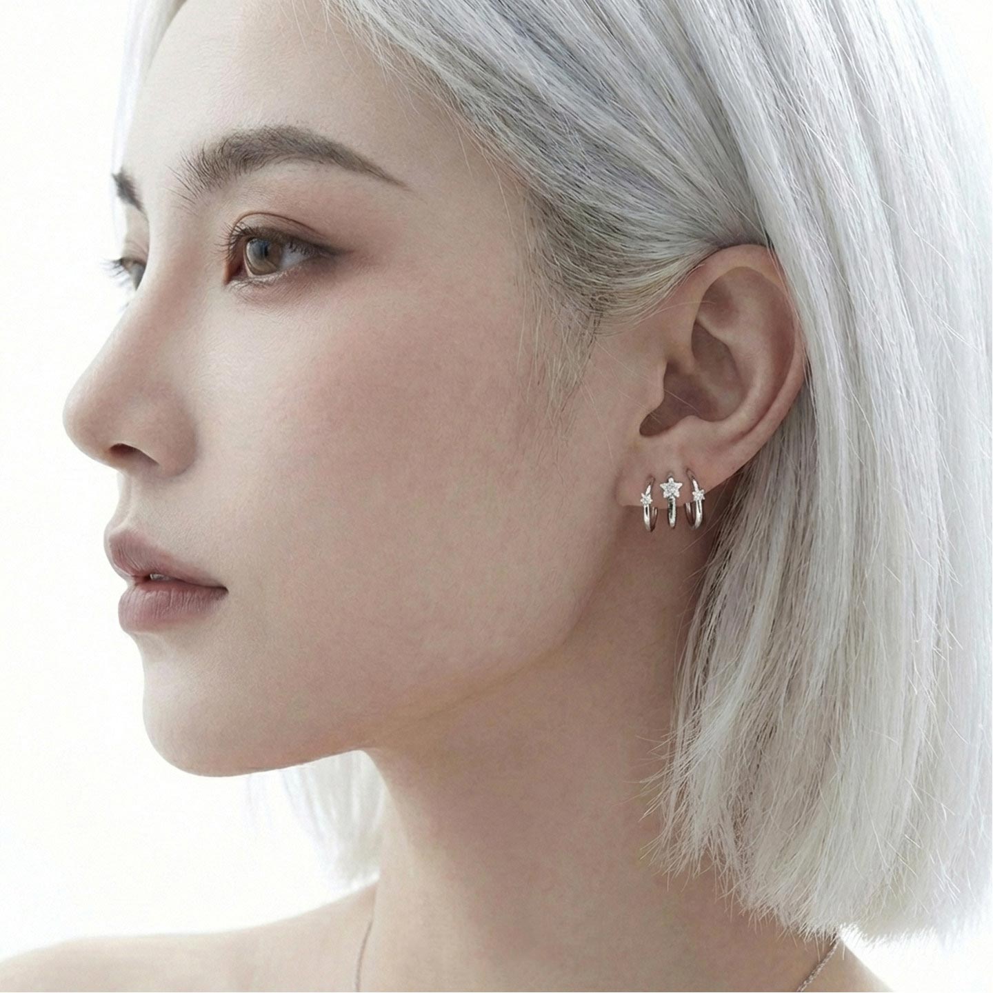 Anting-anting tusuk minimalis  - Body Jewelry Hypoallergenic ulasan dan harga