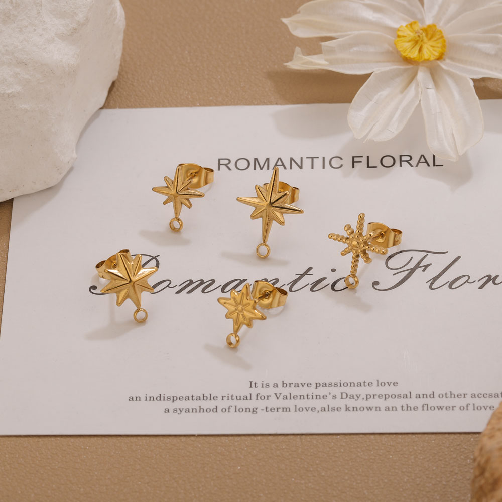 6 pcs Anting-anting Bintang St - Body Jewelry Ear ulasan dan harga