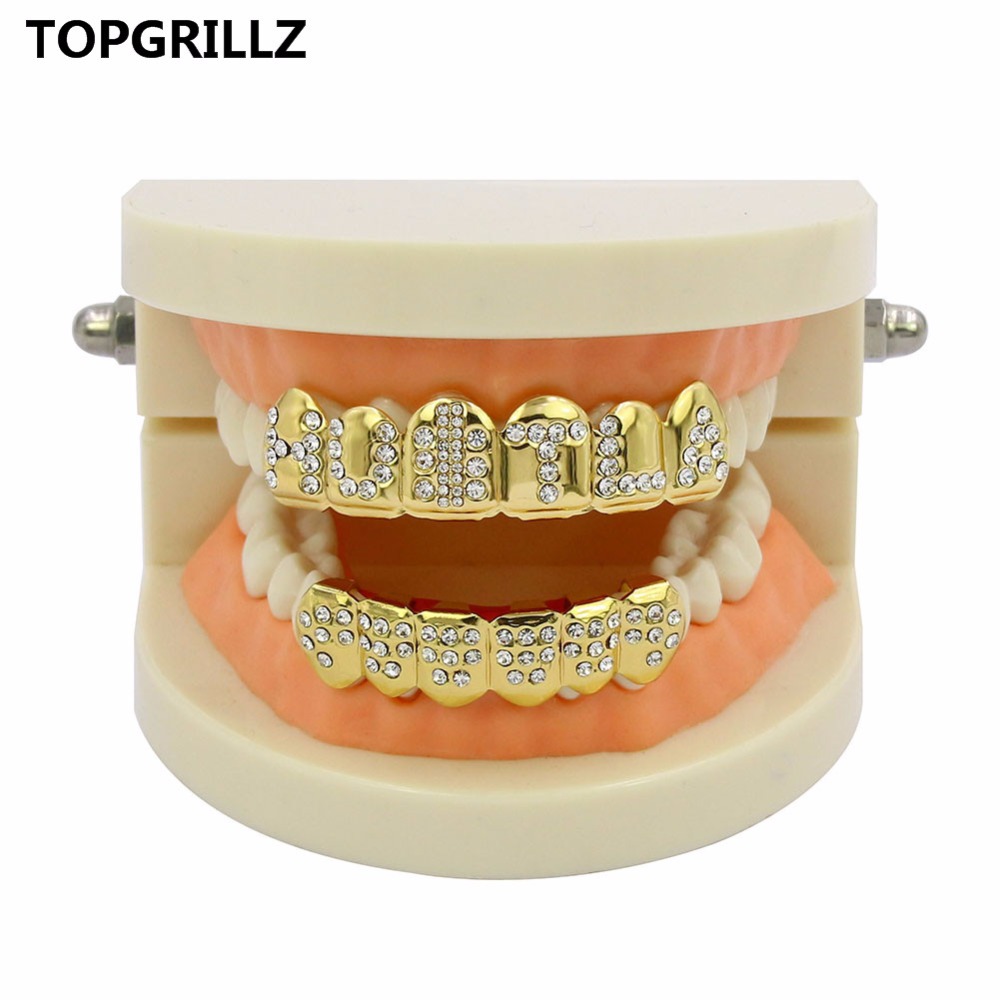 TOPGRILLZ Warna Emas Berlapis  - Body Jewelry Lot ulasan dan harga