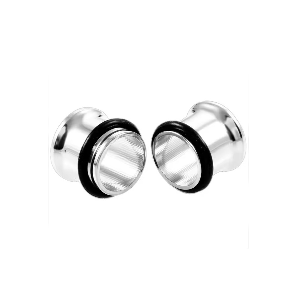 1 pasang sumbat telinga baja t - Body Jewelry Ear Gauges ulasan dan harga