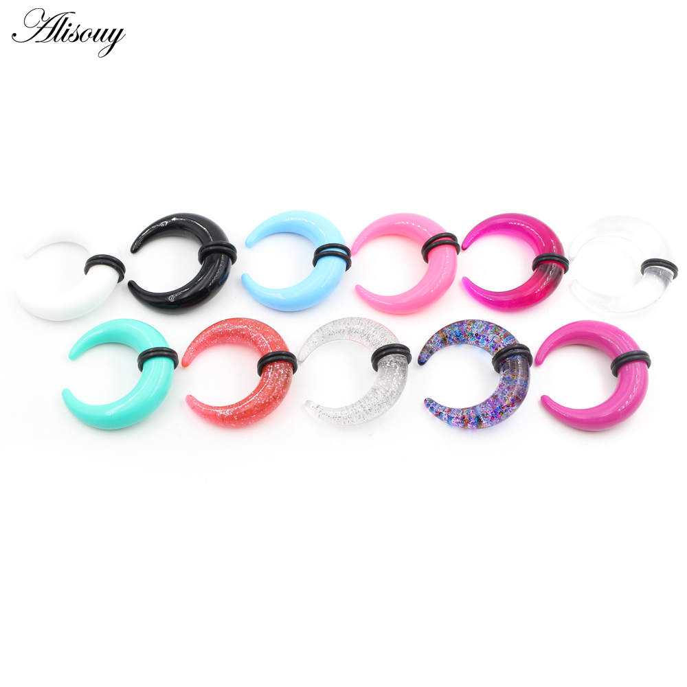 2 Buah Akrilik C Sahpe Kerbau  - Septum Clicker Ring ulasan dan harga