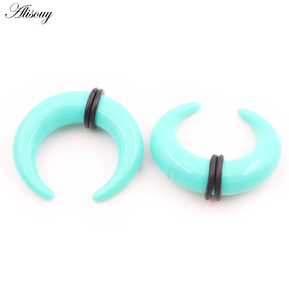 2 Buah Akrilik C Sahpe Kerbau  - Septum Clicker Ring ulasan dan harga