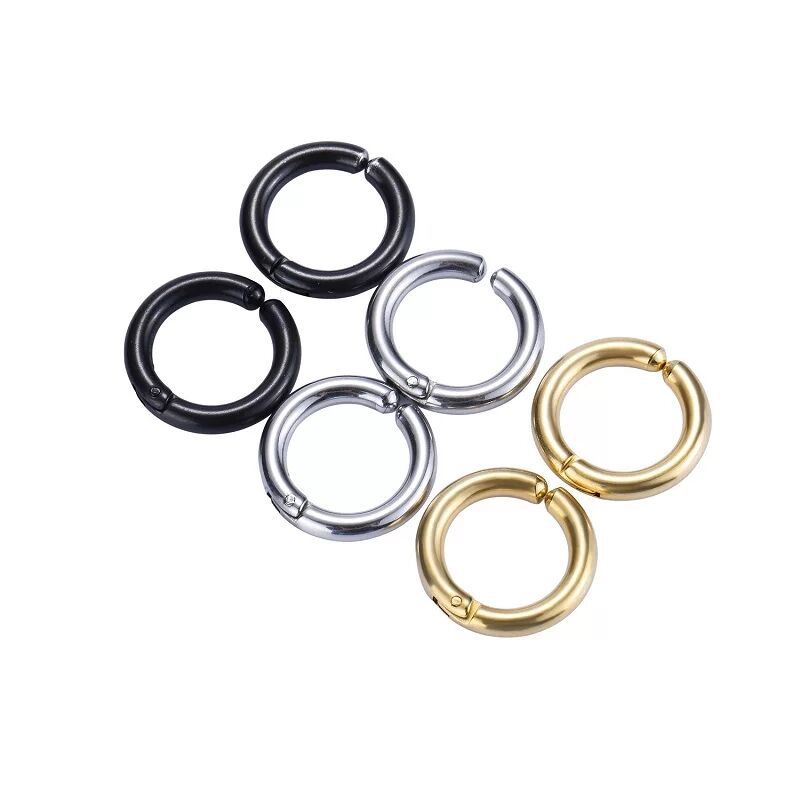2/6 buah anting-anting Hoop Hu - Body Jewelry Ear ulasan dan harga