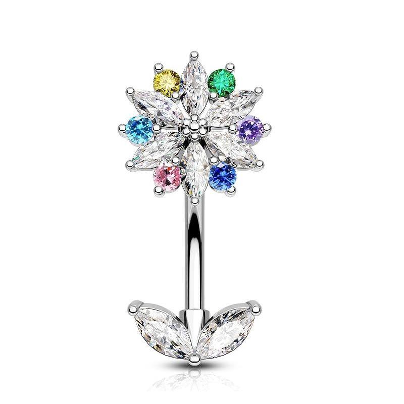 Cincin Pusar Kupu-kupu Planet  - Body Jewelry Belly Button Rings ulasan dan harga