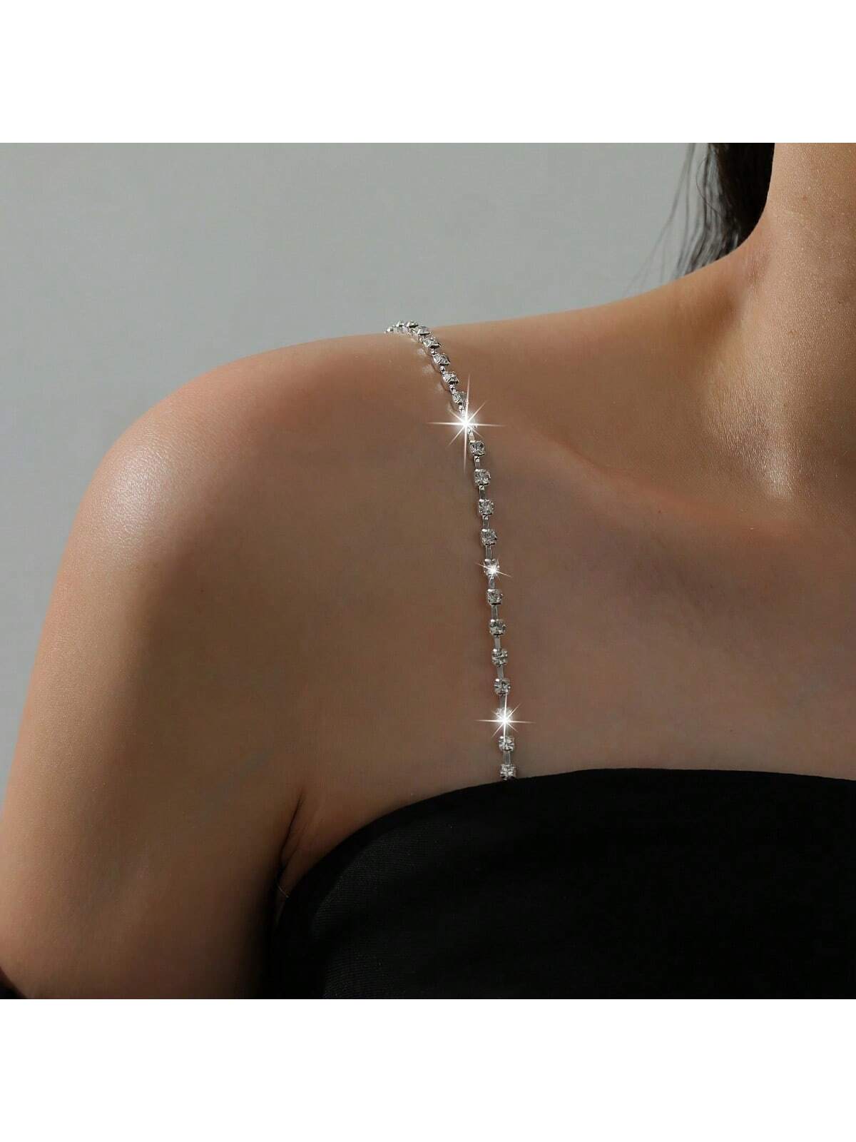 Tali bra berlian imitasi elega - Body Jewelry Art ulasan dan harga