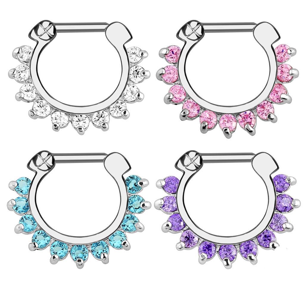 1 buah Cincin Septum Hidung Mo - Body Jewelry Art ulasan dan harga