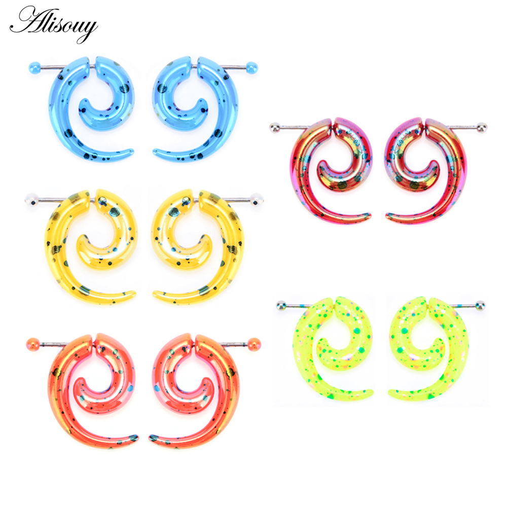 2pcs Alat Pembesar Telinga Akr - Body Jewelry Hot ulasan dan harga