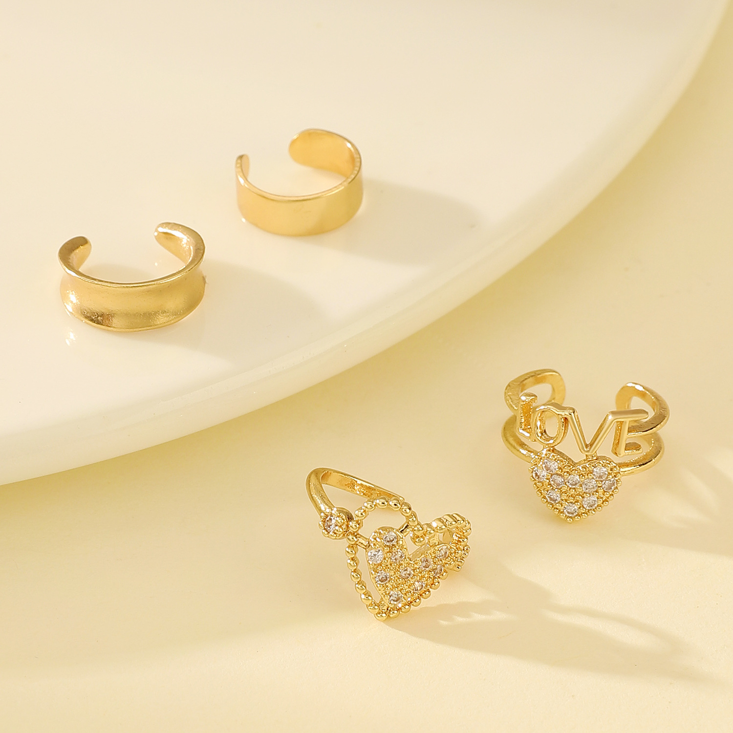 Anting-anting kristal mewah mo - Body Jewelry Ear ulasan dan harga