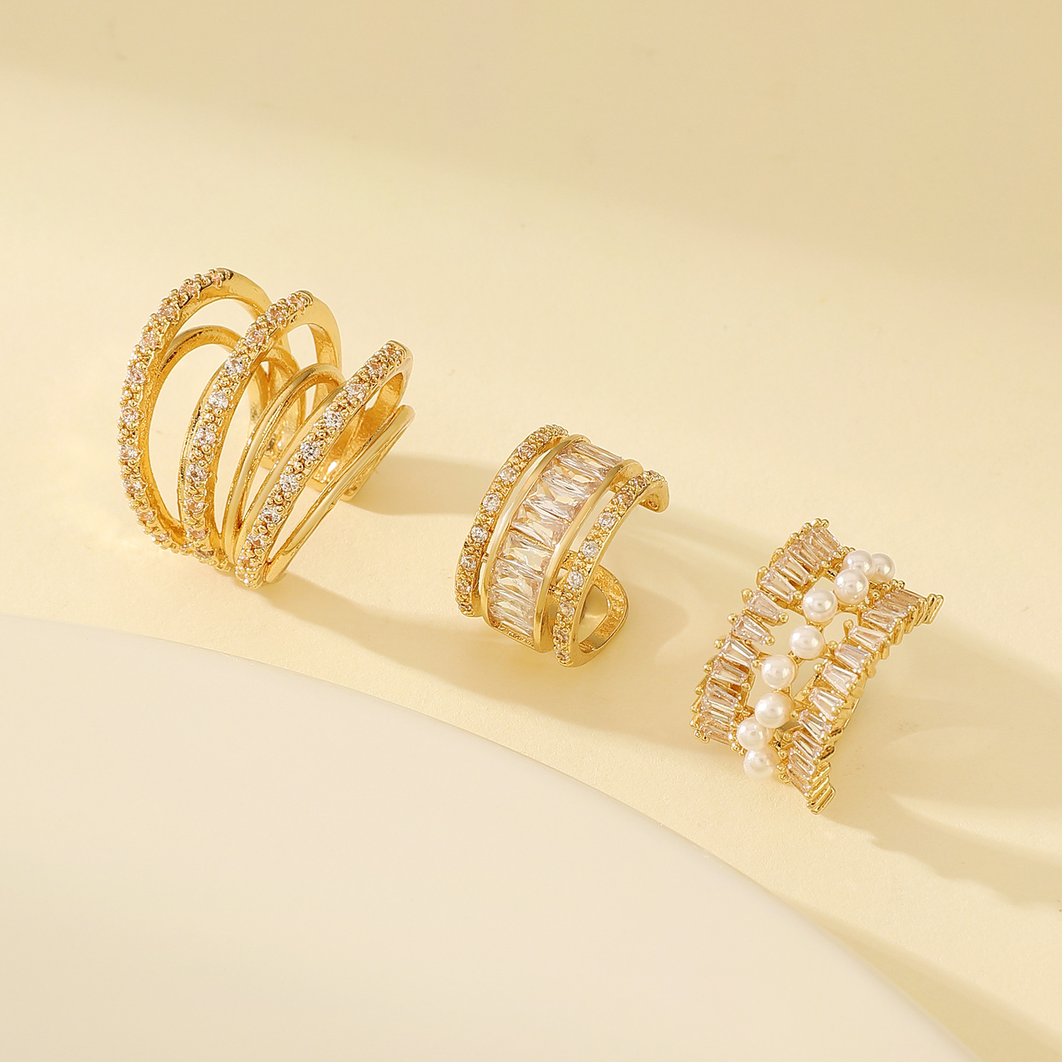 Anting-anting kristal mewah mo - Body Jewelry Ear ulasan dan harga