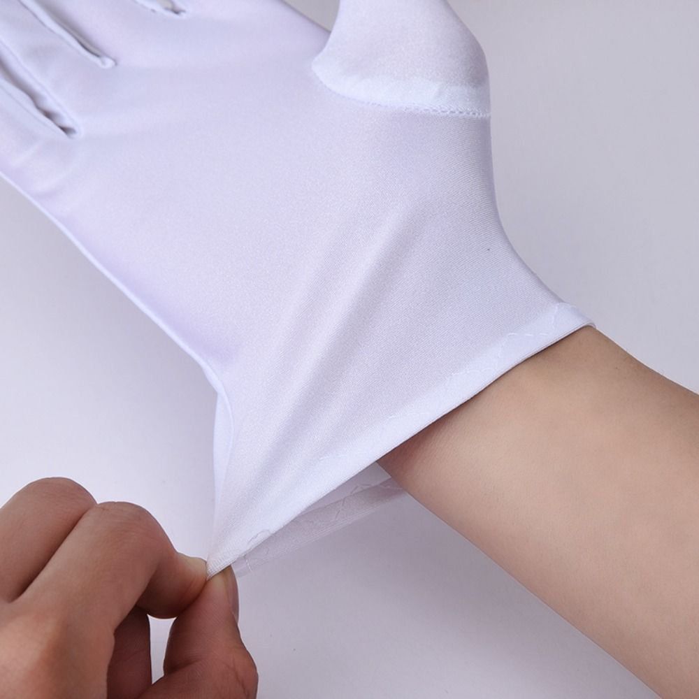 Sarung tangan katun putih lemb - Body Jewelry Websites ulasan dan harga