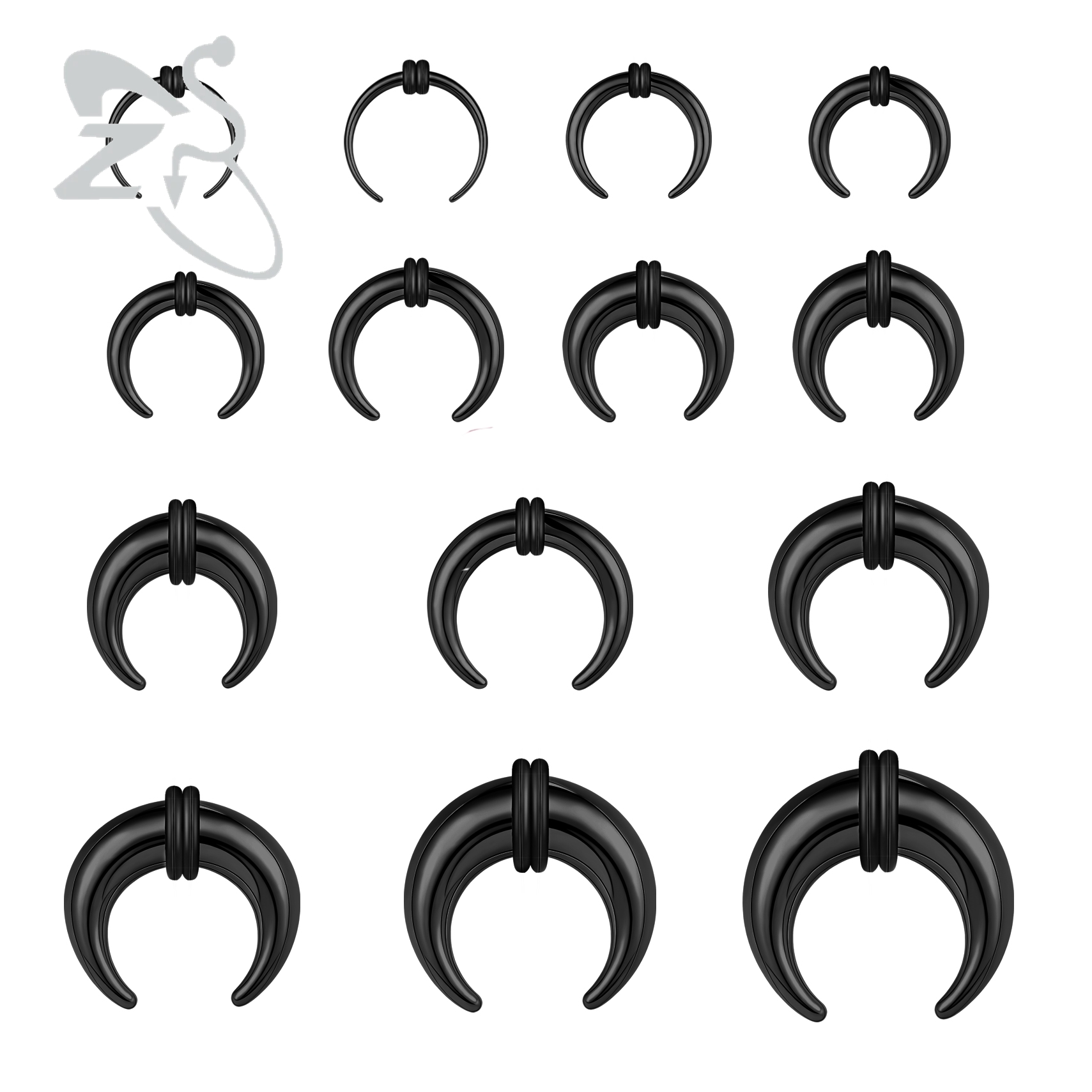 ZS pemanjang hidung baja tahan - Zs Body Jewelry ulasan dan harga