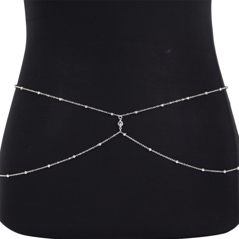 Rantai perut manik-manik berli - Body Jewelry In Bulk ulasan dan harga