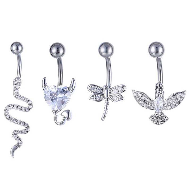 Cincin pusar berlubang persona - Body Jewelry Universe ulasan dan harga