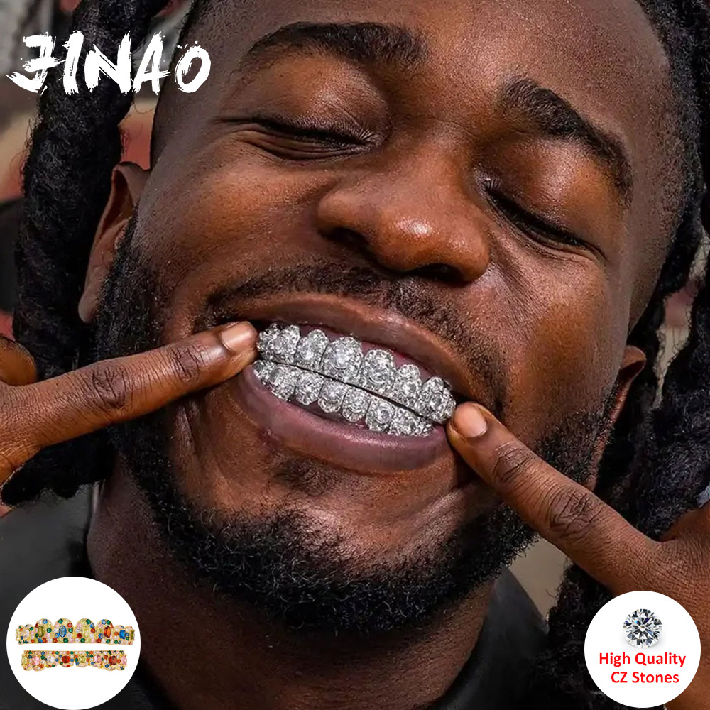 JINAO Hip Hop Full Iced Out 8  - Body Jewelry Lot ulasan dan harga