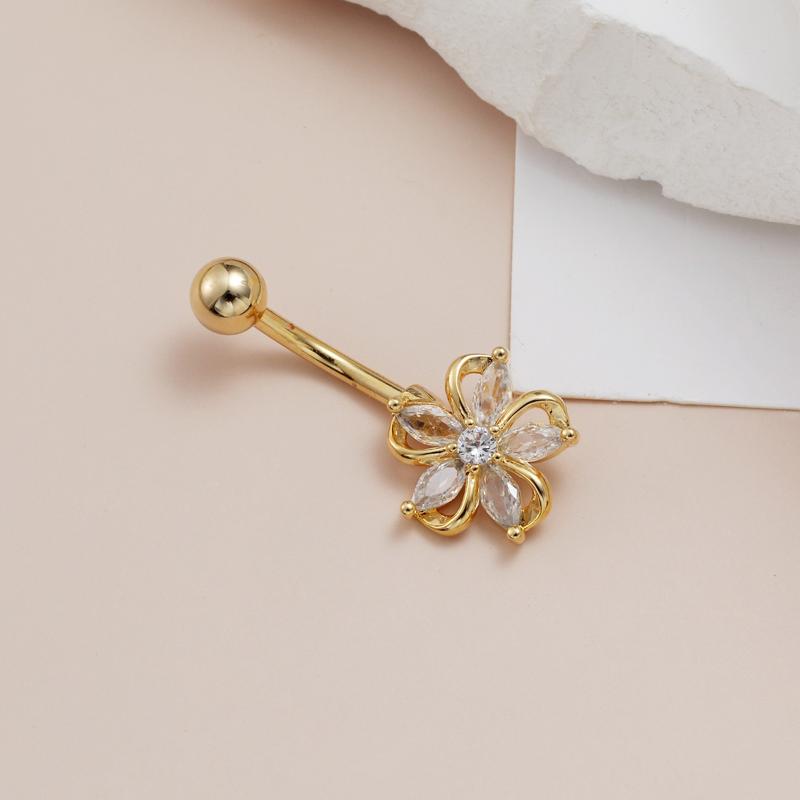 Cincin Pusar Berkilau dari Baj - Body Jewelry Belly Button Rings ulasan dan harga