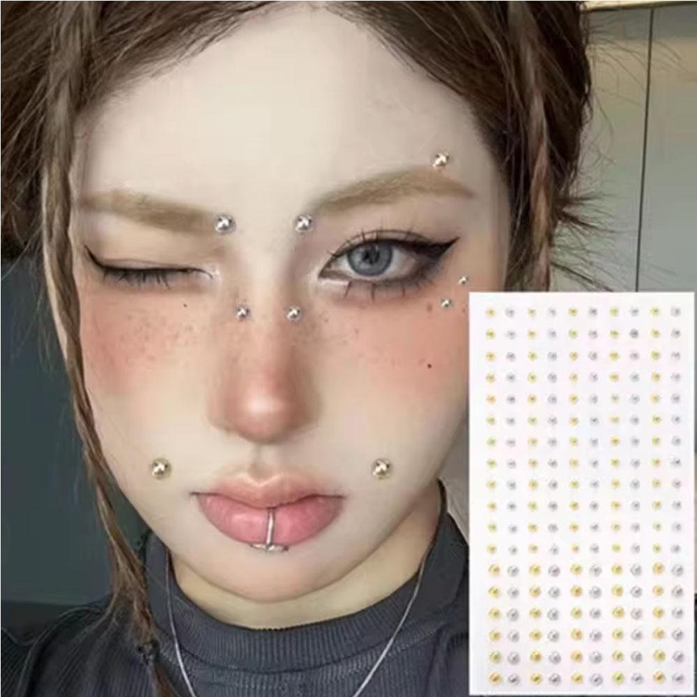 58-180pcs Set Stiker Kuku Bibi - Body Jewelry Belly Button Rings ulasan dan harga