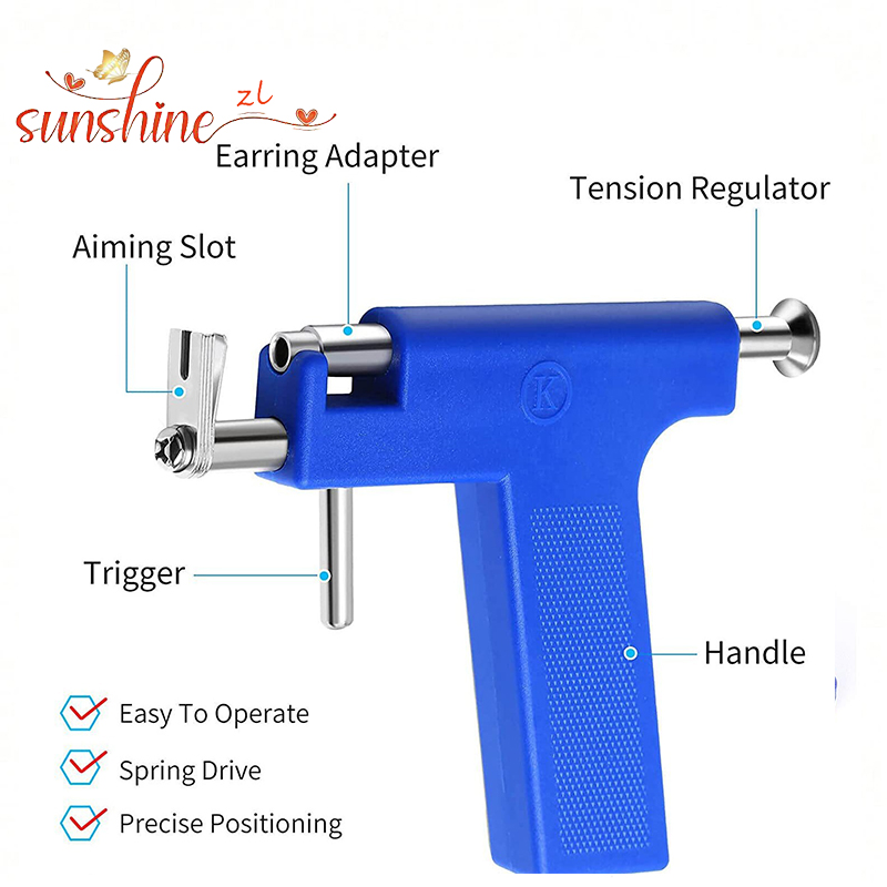 Set Alat Pistol Tindik Telinga - Body Jewelry Lot ulasan dan harga