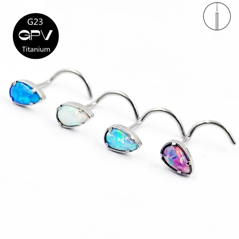 G23 Titanium 5-kata Hidung Kuk - Body Jewelry Manufacturers ulasan dan harga