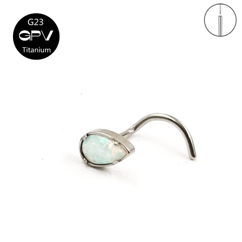 G23 Titanium 5-kata Hidung Kuk - Body Jewelry Manufacturers ulasan dan harga